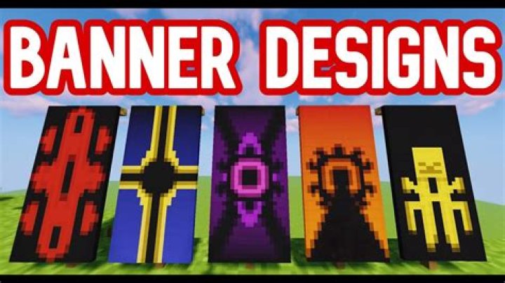 Cool minecraft banners and how to make them
