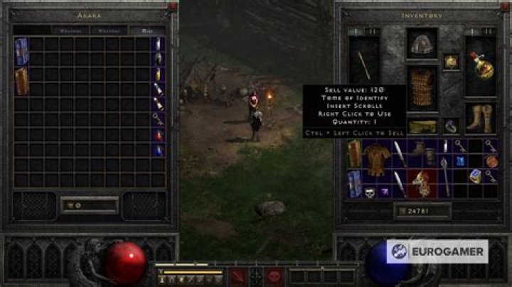 Diablo 2 how to identify items