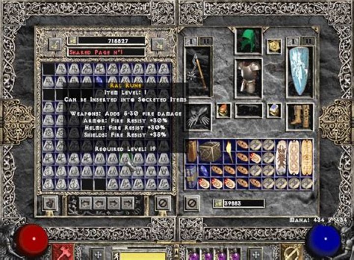 Diablo 2 how to transfer items by yourself