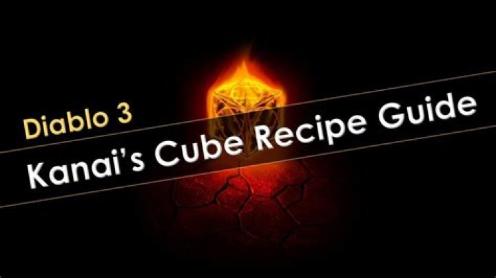 Diablo 3 how does kanai’s cube work