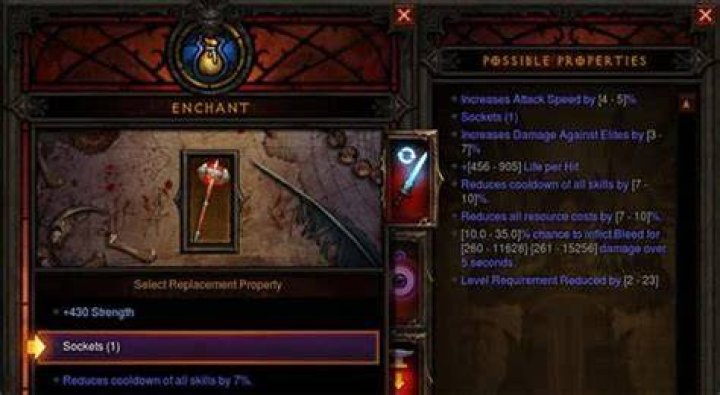 Diablo 3 how to enchant socket