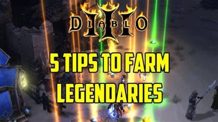 Diablo 3 how to farm legendaries