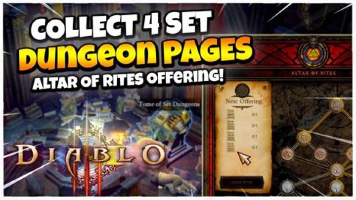 Diablo 3 how to find set dungeons