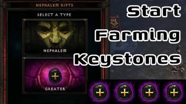 Diablo 3 how to get greater rift keystones