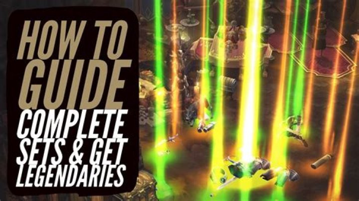 Diablo 3 how to get sets