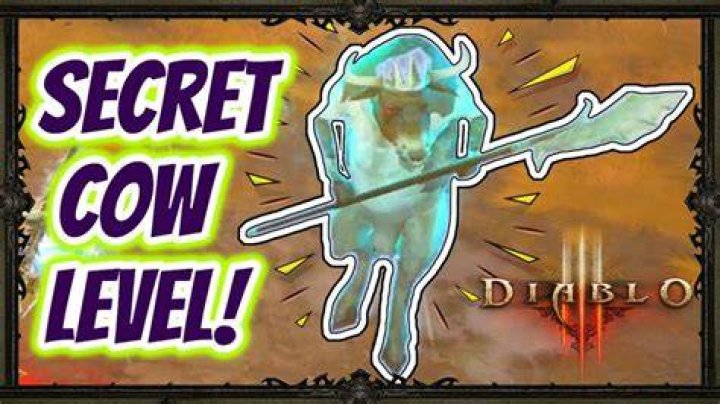 Diablo 3 how to open cow level