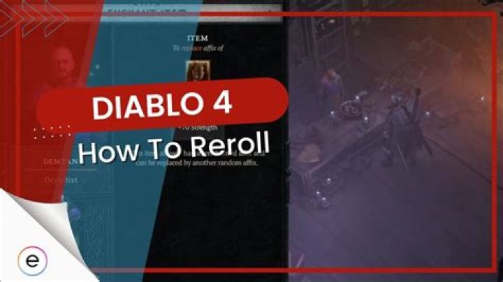 Diablo 3 how to reroll stats