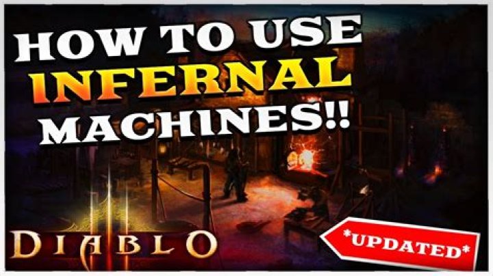 Diablo 3 how to use infernal machines