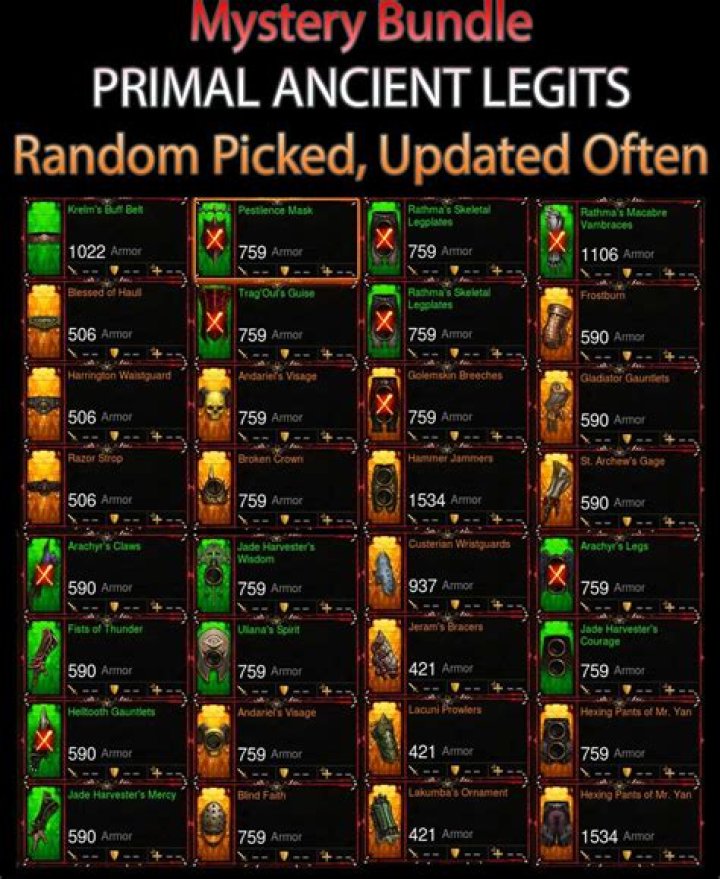 Diablo 3 what is primal ancient