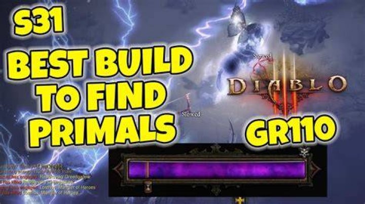 Diablo 3 when do primals drop