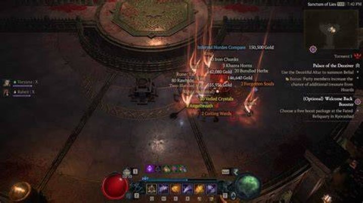 Diablo 3 where does hack drop