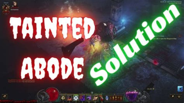 Diablo 3 where is the tainted abode