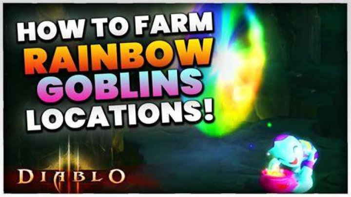 Diablo 3 where to find rainbow goblin