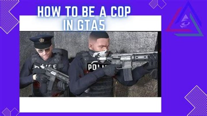 Gta 5 how to be a cop