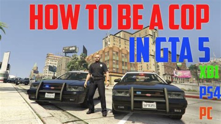 Gta 5 how to become a cop