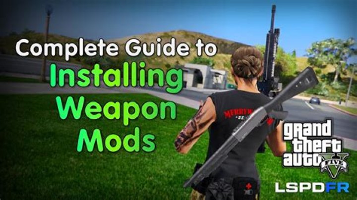 Gta 5 how to install weapon mods