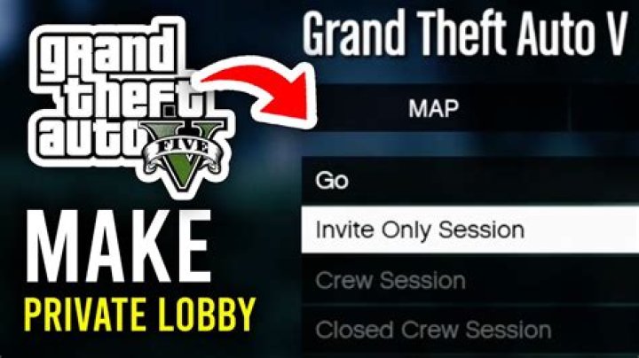 Gta 5 how to make a private lobby