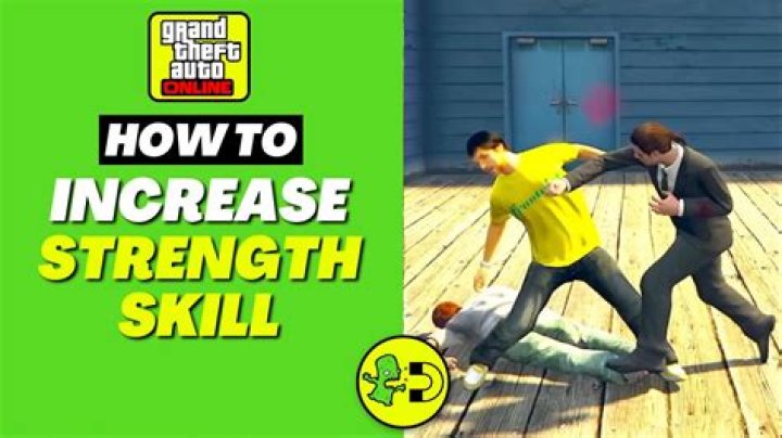 Gta 5 online how to increase strength