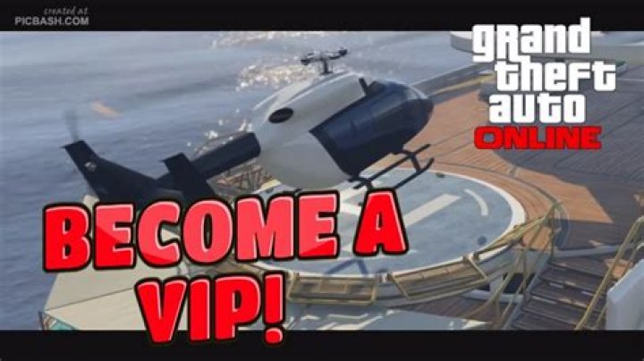 Gta online how to become a vip