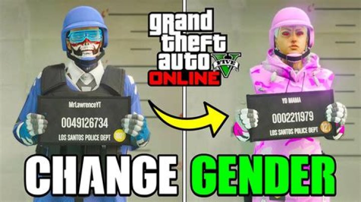 Gta online how to change gender