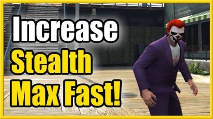 Gta online how to increase stealth