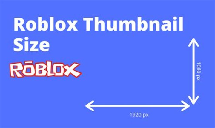 How big is a roblox thumbnail