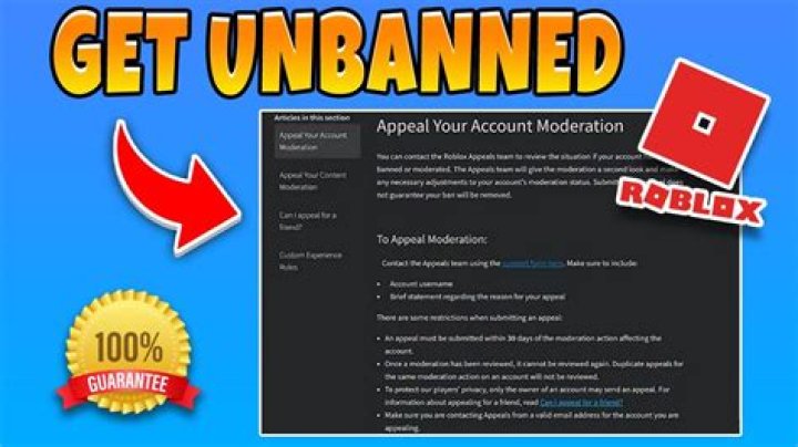 How can you get banned from roblox