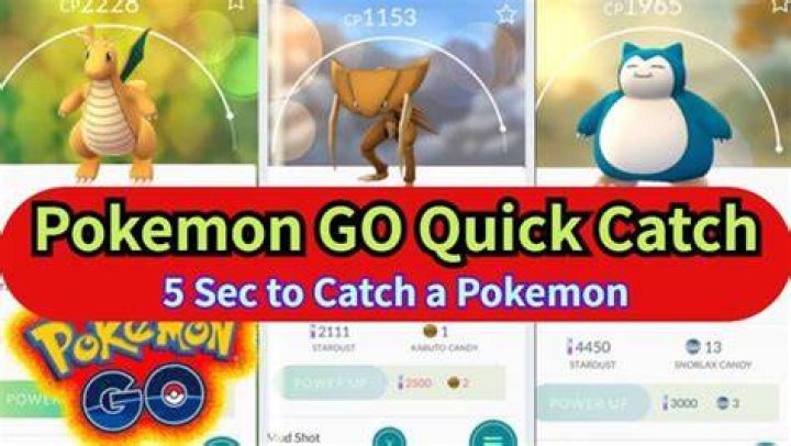 How catch pokemon go