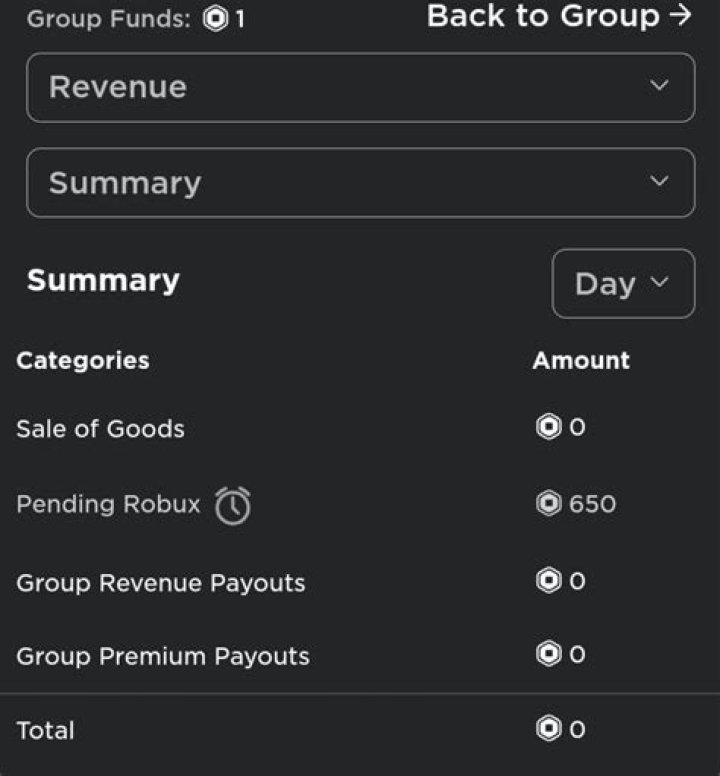 How do i get group funds on roblox