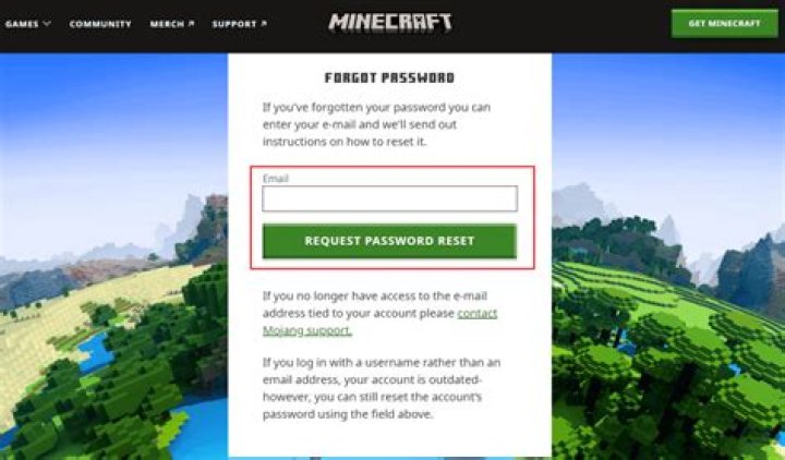 How do i get my minecraft account back