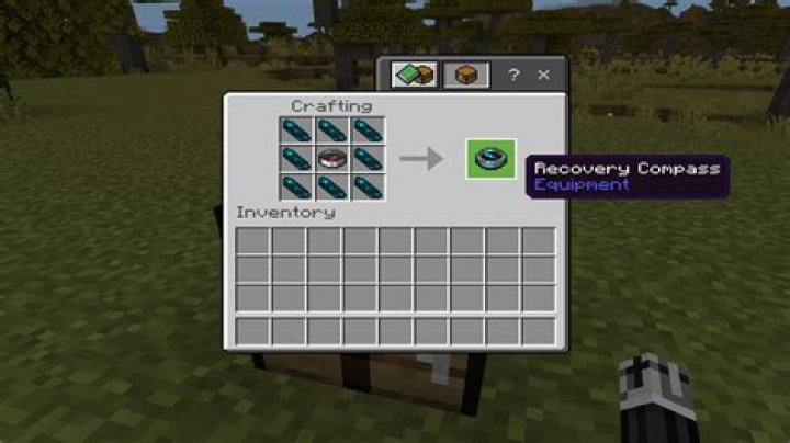 How do i make a compass in minecraft