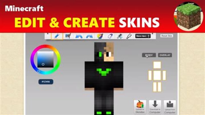 How do i make my own minecraft skin