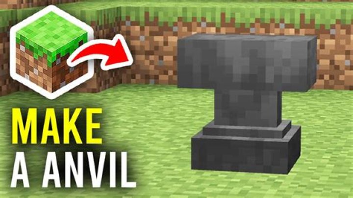 How do u make a anvil in minecraft