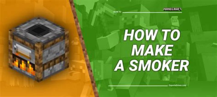 How do u make a smoker in minecraft
