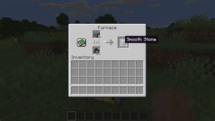 How do u make smooth stone in minecraft