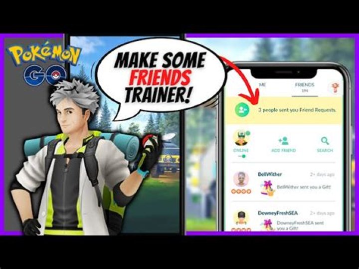 How do you add friends on pokemon go