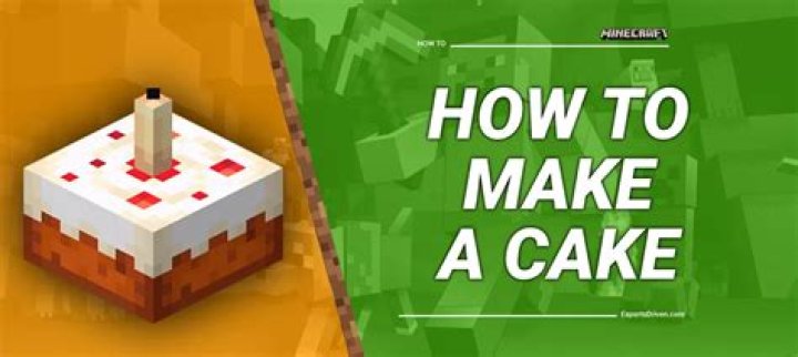 How do you bake a cake in minecraft