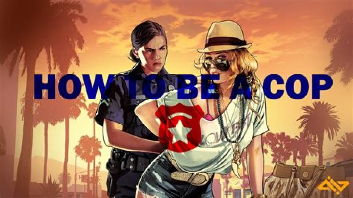 How do you be a cop in gta v