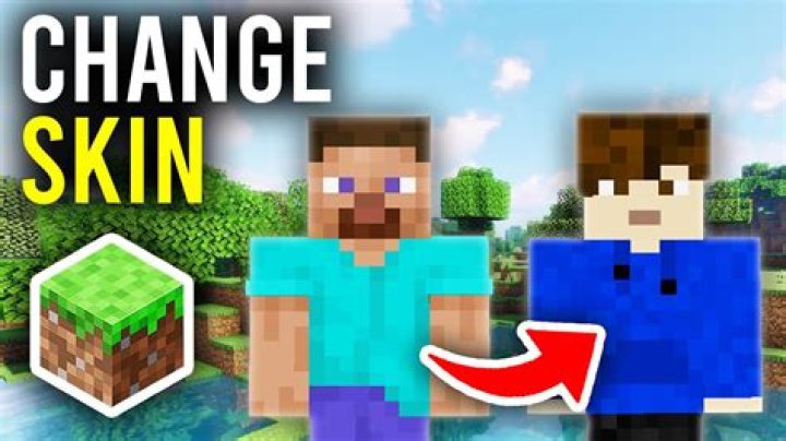 How do you change skins in minecraft pc