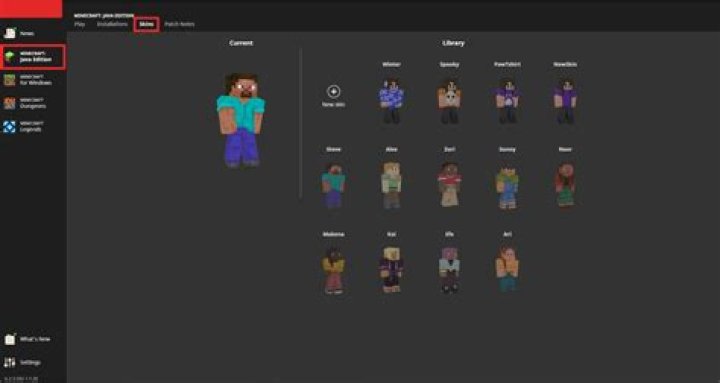 How do you change your character in minecraft