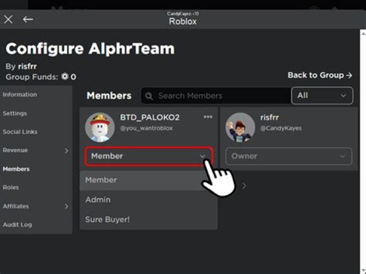 How do you change your roblox group name