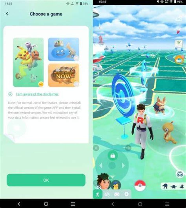 How do you change your team on pokemon go