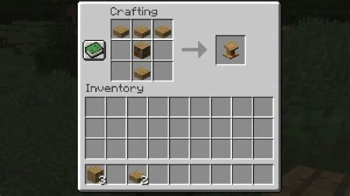 How do you craft a lectern in minecraft