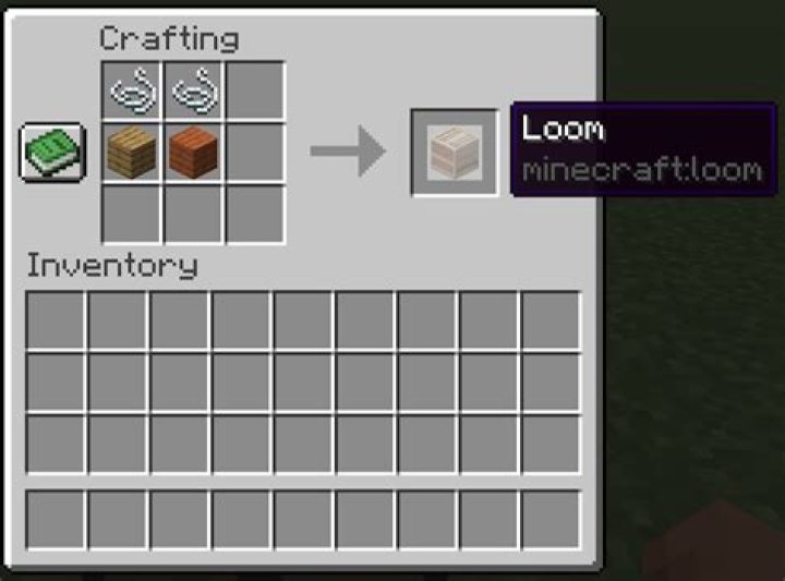 How do you craft a loom in minecraft