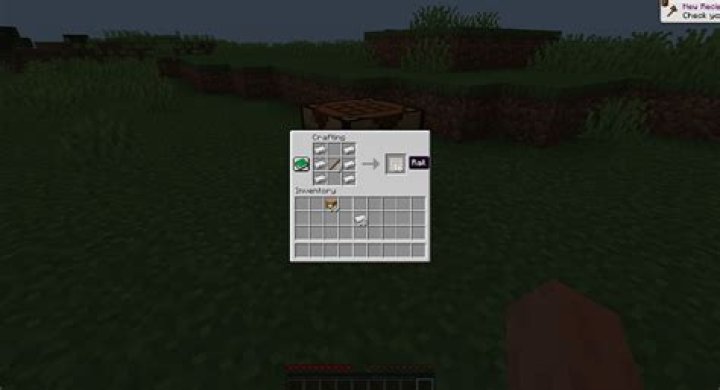 How do you craft a rail in minecraft