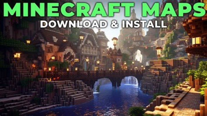 How do you download maps on minecraft pc