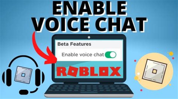 How do you enable voice chat in roblox