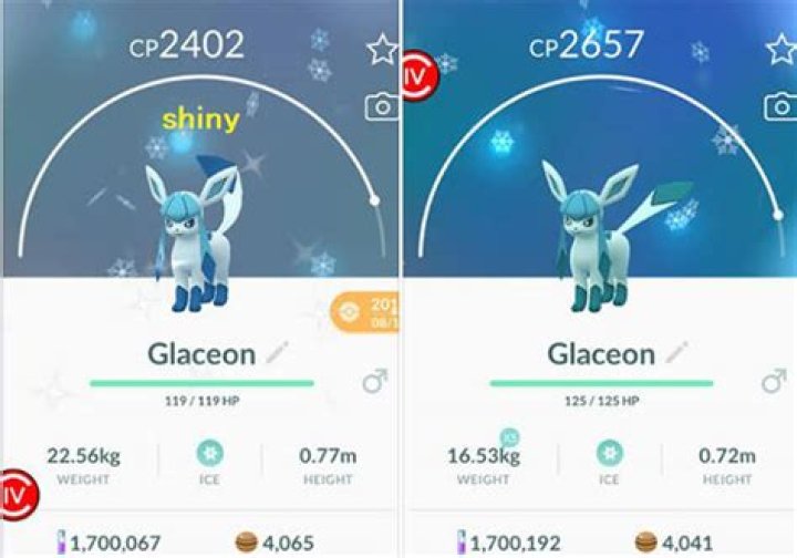 How do you evolve eevee into glaceon in pokemon go