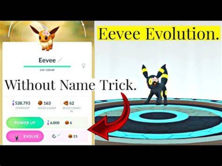 How do you evolve eevee into umbreon in pokemon go