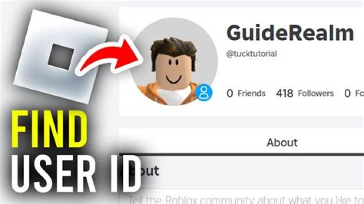 How do you find your roblox id